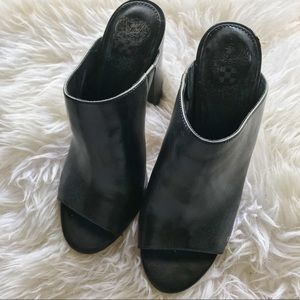 Black Vince Camuto Mules